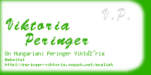 viktoria peringer business card